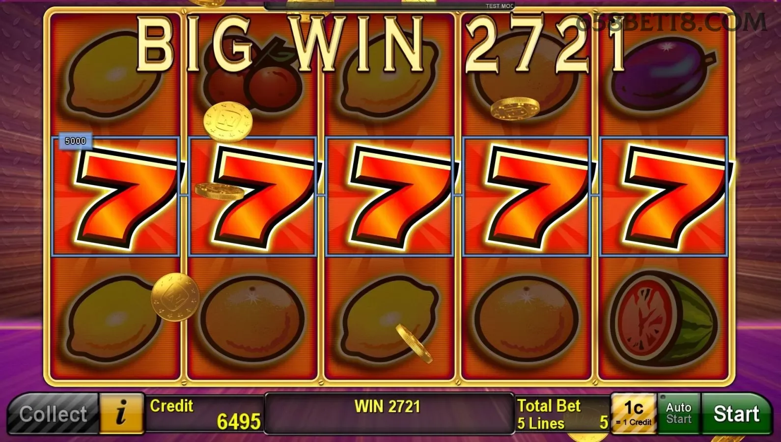 Catálogo de slots